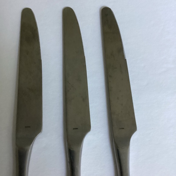 Robert Welch Ammonite Knives Set of Eight Stainless Steel Modern Flatware - Picture 7 of 11